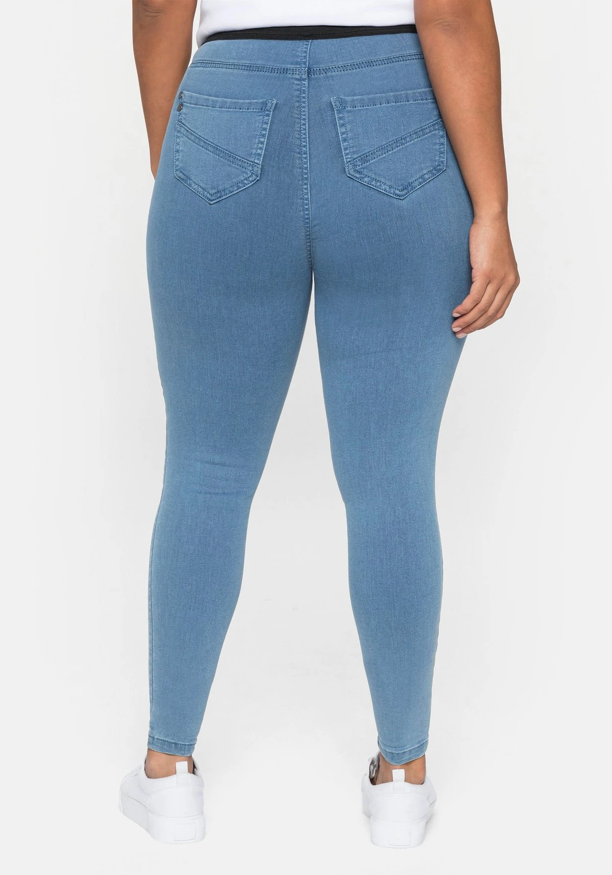 Sheego Skinny Jeans Mit »Ultimate Stretch«, Wächst Bis 3 Gr. Mit 5 Sheego Skinny Jeans Mit »Ultimate Stretch«, Wächst Bis 3 Gr. Mit – Bild 3