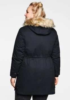 Sheego Parka Aus Baumwolle, Mit Teddyfutter -Sheego Verkaufsgeschäft 14117900289 0459O 00 SH
