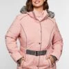 Sheego Steppjacke Mit Gürtel, Kapuze Und Reißverschluss -Sheego Verkaufsgeschäft 14120000946 04655 01 SH