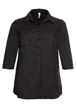 Sheego Bluse Mit 3/4-Arm Und Dekorativen Falten 10 Sheego Bluse Mit 3/4-Arm Und Dekorativen Falten -Sheego Verkaufsgeschäft 14179300289 049GV 00 SH