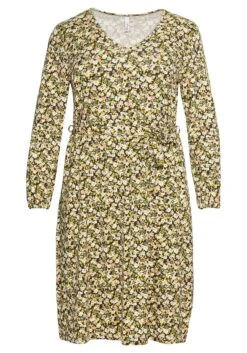 Sheego Jerseykleid Mit Millefleurs-Druck Und V-Ausschnitt 10 Sheego Jerseykleid Mit Millefleurs-Druck Und V-Ausschnitt -Sheego Verkaufsgeschäft 14180000006 049NP 00 SH