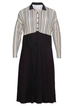 Sheego Blusenkleid Mit Knopfleiste Und Streifen 11 Sheego Blusenkleid Mit Knopfleiste Und Streifen -Sheego Verkaufsgeschäft 14181000289 04995 00 SH