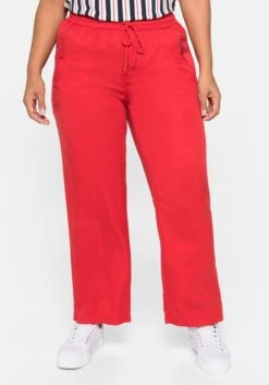 Sheego Gerade Joggpants Mit Elastischem Gummischlupfbund