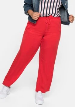 Sheego Gerade Joggpants Mit Elastischem Gummischlupfbund -Sheego Verkaufsgeschäft 14195701758 0482I 02 SH