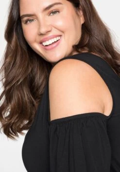 Sheego Strandkleid Mit Cut-outs Und Flügelärmeln 13 Sheego Strandkleid Mit Cut-outs Und Flügelärmeln -Sheego Verkaufsgeschäft 14232800289 04A39 02 SH