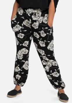 Sheego Strandhose Im Joggpants-Stil, Mit Alloverprint -Sheego Verkaufsgeschäft 14255000404 04A7C 02 SH