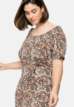 Sheego Strandkleid Mit Bindeband Und Carmenausschnitt 13 Sheego Strandkleid Mit Bindeband Und Carmenausschnitt -Sheego Verkaufsgeschäft 14257702004 04A34 00 SH