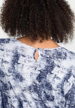 Sheego Midikleid Mit Alloverdruck Und Taillen-Tunnelzug -Sheego Verkaufsgeschäft 14262002065 048JF 02 SH