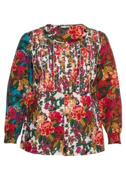 Bluse Mit Floralen Prints Und Femininen Details 10 Bluse Mit Floralen Prints Und Femininen Details -Sheego Verkaufsgeschäft 14311800473 048UO 00 SH
