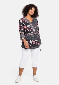 Tunika Im Mustermix, In Crêpe-Qualität 11 Tunika Im Mustermix, In Crêpe-Qualität -Sheego Verkaufsgeschäft 14312200377 04AIC 02 SH