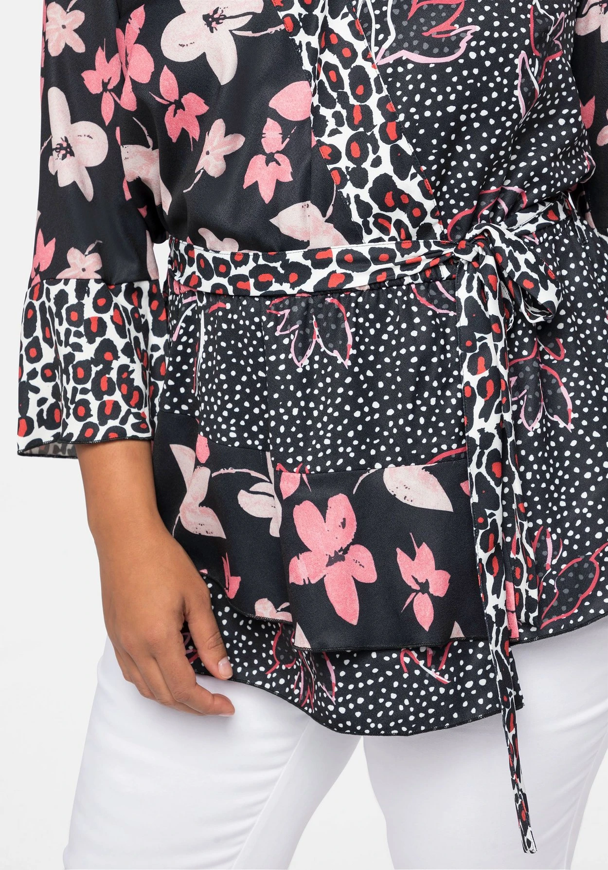 Tunika Im Mustermix, In Crêpe-Qualität 8 Tunika Im Mustermix, In Crêpe-Qualität – Bild 6