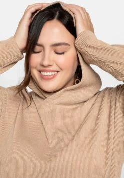 Sheego Langarmshirt In Strukturierter Optik, Mit Kapuze 13 Sheego Langarmshirt In Strukturierter Optik, Mit Kapuze -Sheego Verkaufsgeschäft 14338400539 048PE 02 SH