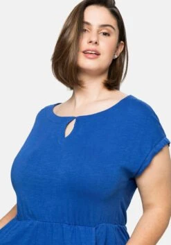 Sheego Jerseykleid Mit Weitem Ausschnitt Und Taschen 12 Sheego Jerseykleid Mit Weitem Ausschnitt Und Taschen -Sheego Verkaufsgeschäft 14375400027 04BRE 02 SH