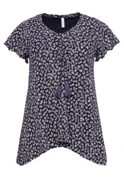 Sheego Shirt Mit Alloverdruck, In Zipfelform 10 Sheego Shirt Mit Alloverdruck, In Zipfelform -Sheego Verkaufsgeschäft 14375902018 04BN5 00 SH