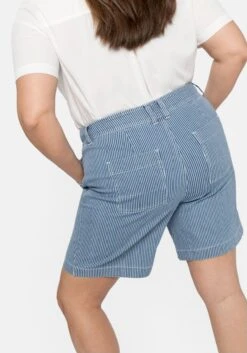 Sheego Bermuda-Jeans Mit Alloverstreifen Und Saumaufschlag 17 Sheego Bermuda-Jeans Mit Alloverstreifen Und Saumaufschlag -Sheego Verkaufsgeschäft 14381700053 04BI8 02 SH