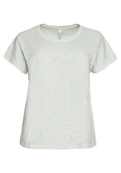 Sheego Shirt Mit Ausbrennermuster, Leicht Transparent -Sheego Verkaufsgeschäft 14385802066 04BJ6 00 SH