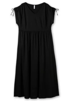 Sheego Jerseykleid Mit Weitem Rock Und V-Ausschnitt 11 Sheego Jerseykleid Mit Weitem Rock Und V-Ausschnitt -Sheego Verkaufsgeschäft 14389400289 04N2M 00 SH