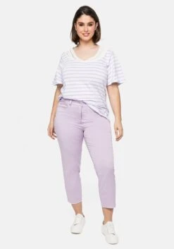 Sheego 7/8-Hose Mit Schlitz Und Fransen Am Saum -Sheego Verkaufsgeschäft 14390700243 04CBU 02 SH