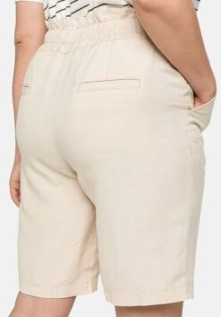 Sheego Bermudas Im Leinenmix, Mit Paperbag-Bund 16 Sheego Bermudas Im Leinenmix, Mit Paperbag-Bund -Sheego Verkaufsgeschäft 14395300211 04CES 02 SH