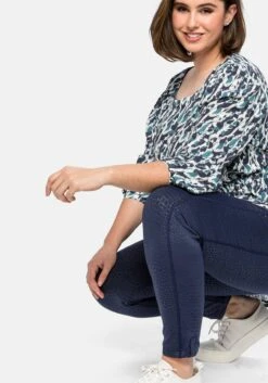 Sheego Leggings Mit Animalprint Und Ziernähten 17 Sheego Leggings Mit Animalprint Und Ziernähten -Sheego Verkaufsgeschäft 14395400452 04C1W 02 SH