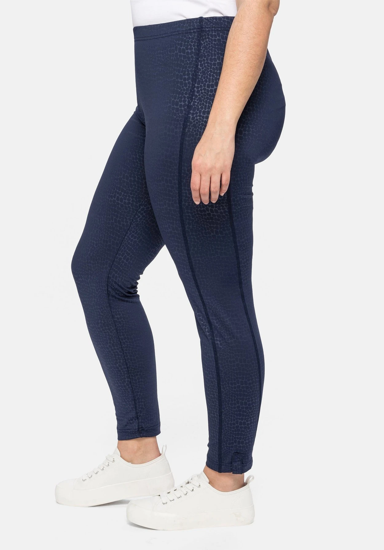 Sheego Leggings Mit Animalprint Und Ziernähten 4 Sheego Leggings Mit Animalprint Und Ziernähten – Bild 2