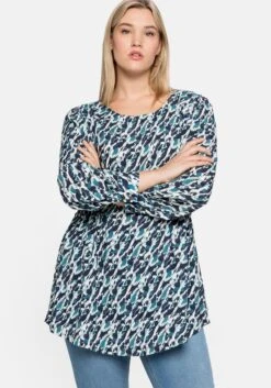 Sheego Longtunika Mit Alloverdruck Und Taillengummizug 13 Sheego Longtunika Mit Alloverdruck Und Taillengummizug -Sheego Verkaufsgeschäft 14399100864 04DDM 02 SH