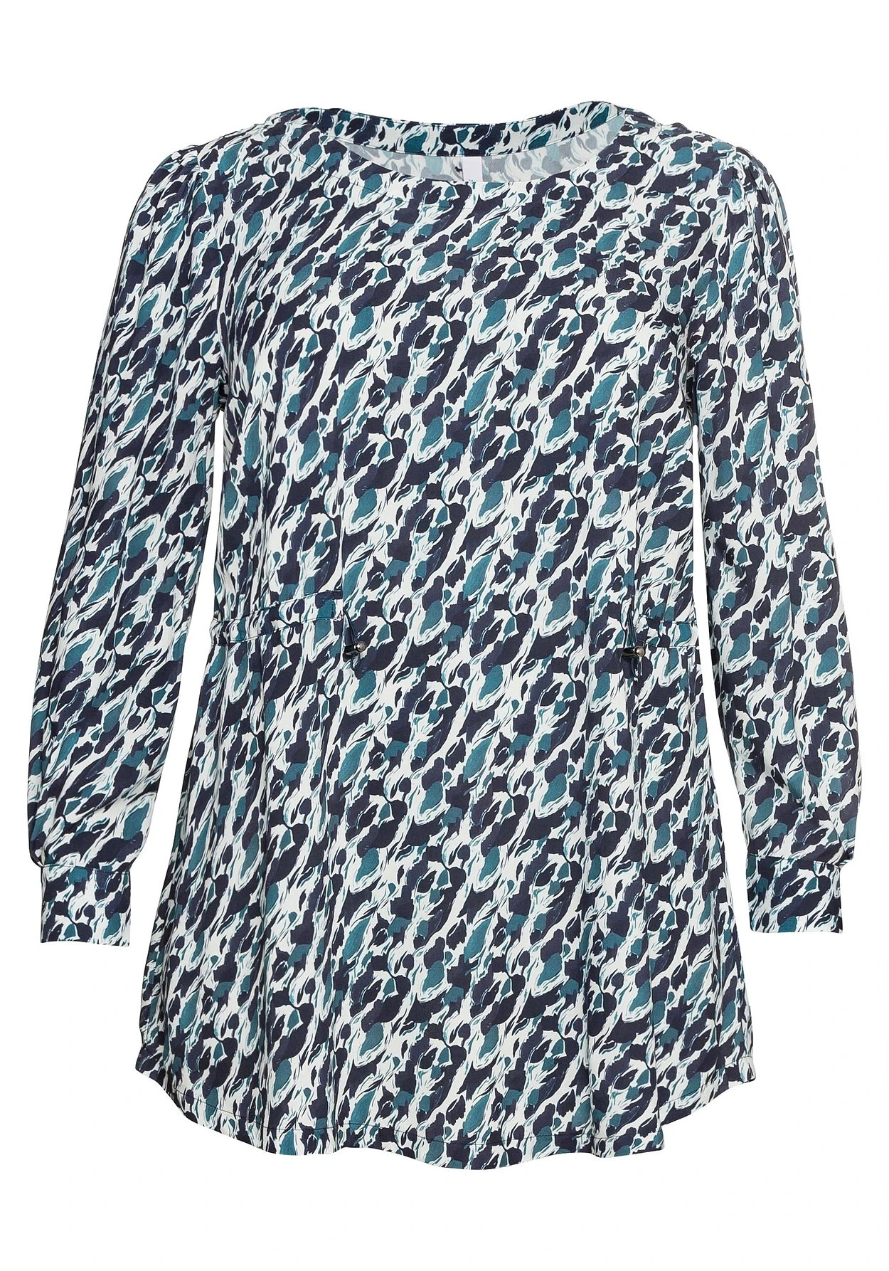 Sheego Longtunika Mit Alloverdruck Und Taillengummizug 5 Sheego Longtunika Mit Alloverdruck Und Taillengummizug – Bild 3