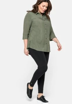 Sheego Leggings In Ankle-Länge, Mit Knopf-Detail Am Saum 15 Sheego Leggings In Ankle-Länge, Mit Knopf-Detail Am Saum -Sheego Verkaufsgeschäft 14422700289 04D6F 00 SH