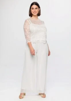 Sheego Weite Chiffonhose Im Lagenlook, Gefüttert 13 Sheego Weite Chiffonhose Im Lagenlook, Gefüttert -Sheego Verkaufsgeschäft 14424200011 04D26 00 SH