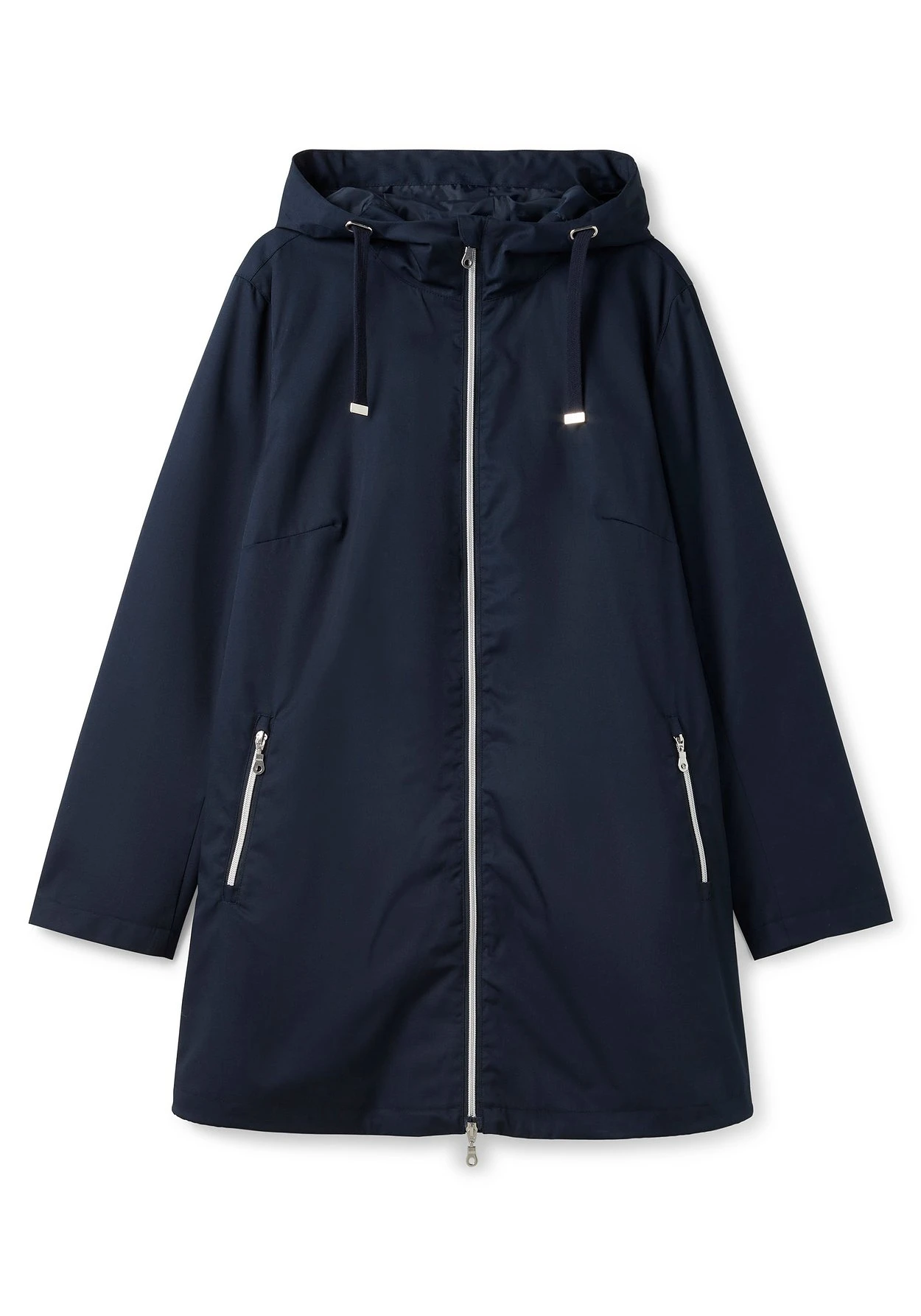 Sheego Übergangsjacke In A-Linie, Mit Kapuze Und Reißverschluss 5 Sheego Übergangsjacke In A-Linie, Mit Kapuze Und Reißverschluss – Bild 3