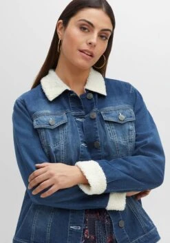 Sheego Jeansjacke Mit Fellimitat An Kragen Und Ärmeln 12 Sheego Jeansjacke Mit Fellimitat An Kragen Und Ärmeln -Sheego Verkaufsgeschäft 14457200053 04EMT 02 SH