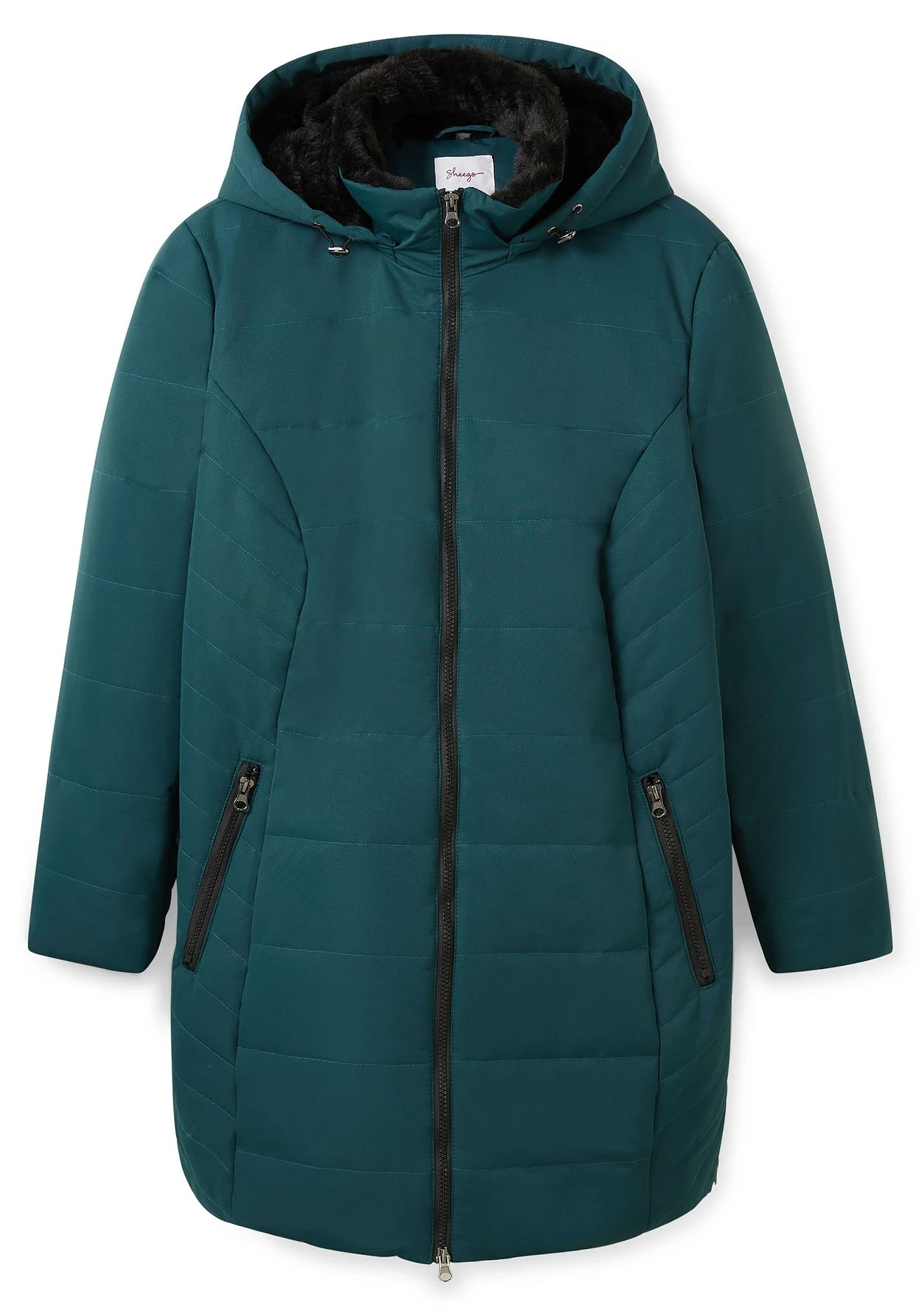 Sheego Steppjacke Mit Kapuze Und 2-Wege-Zipper 5 Sheego Steppjacke Mit Kapuze Und 2-Wege-Zipper – Bild 3