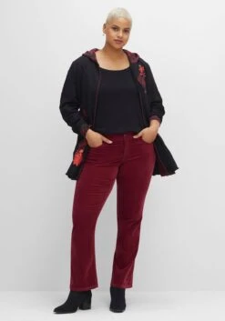 Gerade Samthose In Weicher, Elastischer Qualität 15 Gerade Samthose In Weicher, Elastischer Qualität -Sheego Verkaufsgeschäft 14457600265 04F0B 02 SH