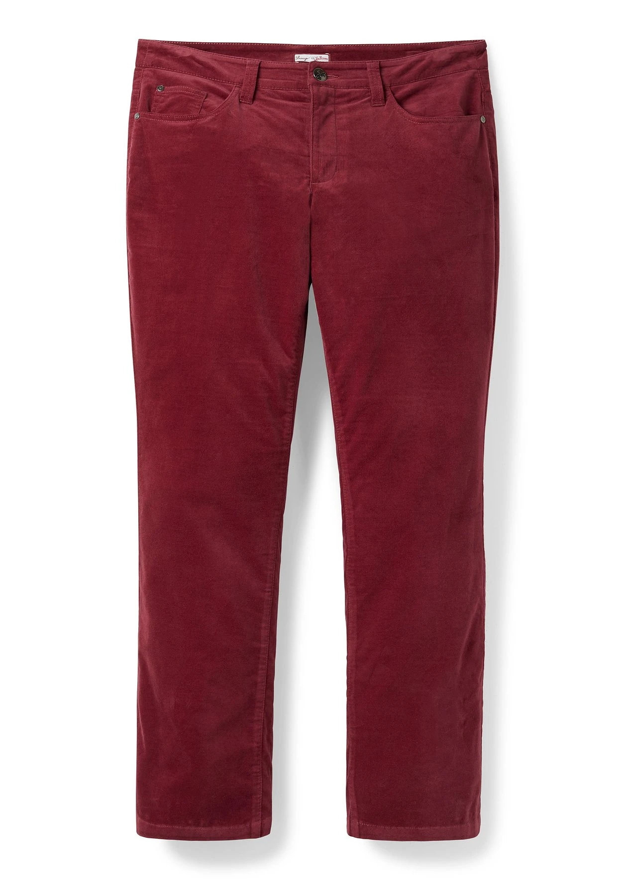 Gerade Samthose In Weicher, Elastischer Qualität 6 Gerade Samthose In Weicher, Elastischer Qualität – Bild 4