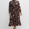Jerseykleid Mit Weit Schwingendem Rock, Blumenprint 1 Jerseykleid Mit Weit Schwingendem Rock, Blumenprint -Sheego Verkaufsgeschäft 14458200377 04ENS 02 SH
