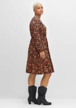 Knielanges Jerseykleid Mit Blumenprint 9 Knielanges Jerseykleid Mit Blumenprint -Sheego Verkaufsgeschäft 14463400377 04EOP 02 SH