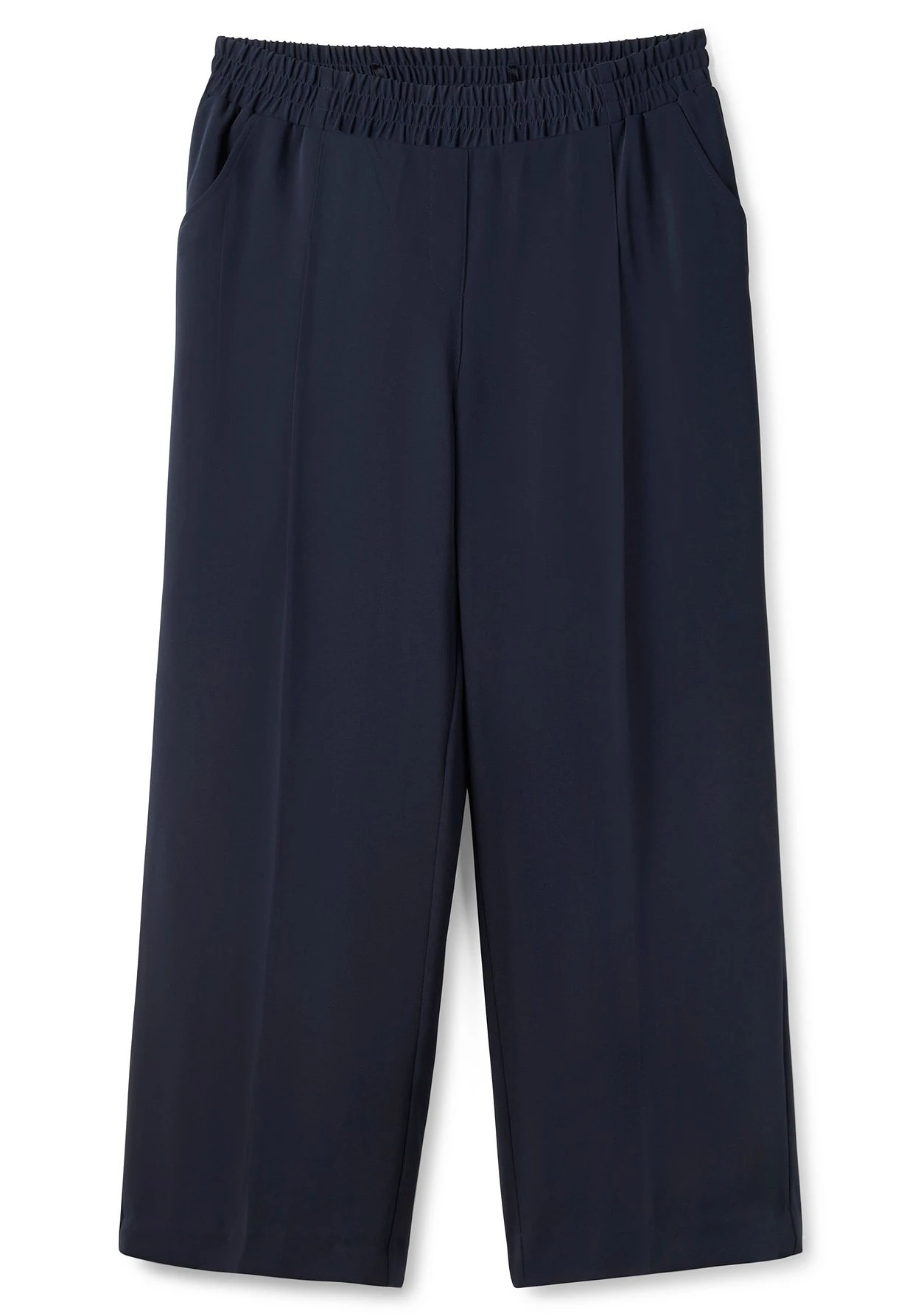 Sheego Weite Hose Mit Gummizugbund Und Bundfalten 6 Sheego Weite Hose Mit Gummizugbund Und Bundfalten – Bild 4