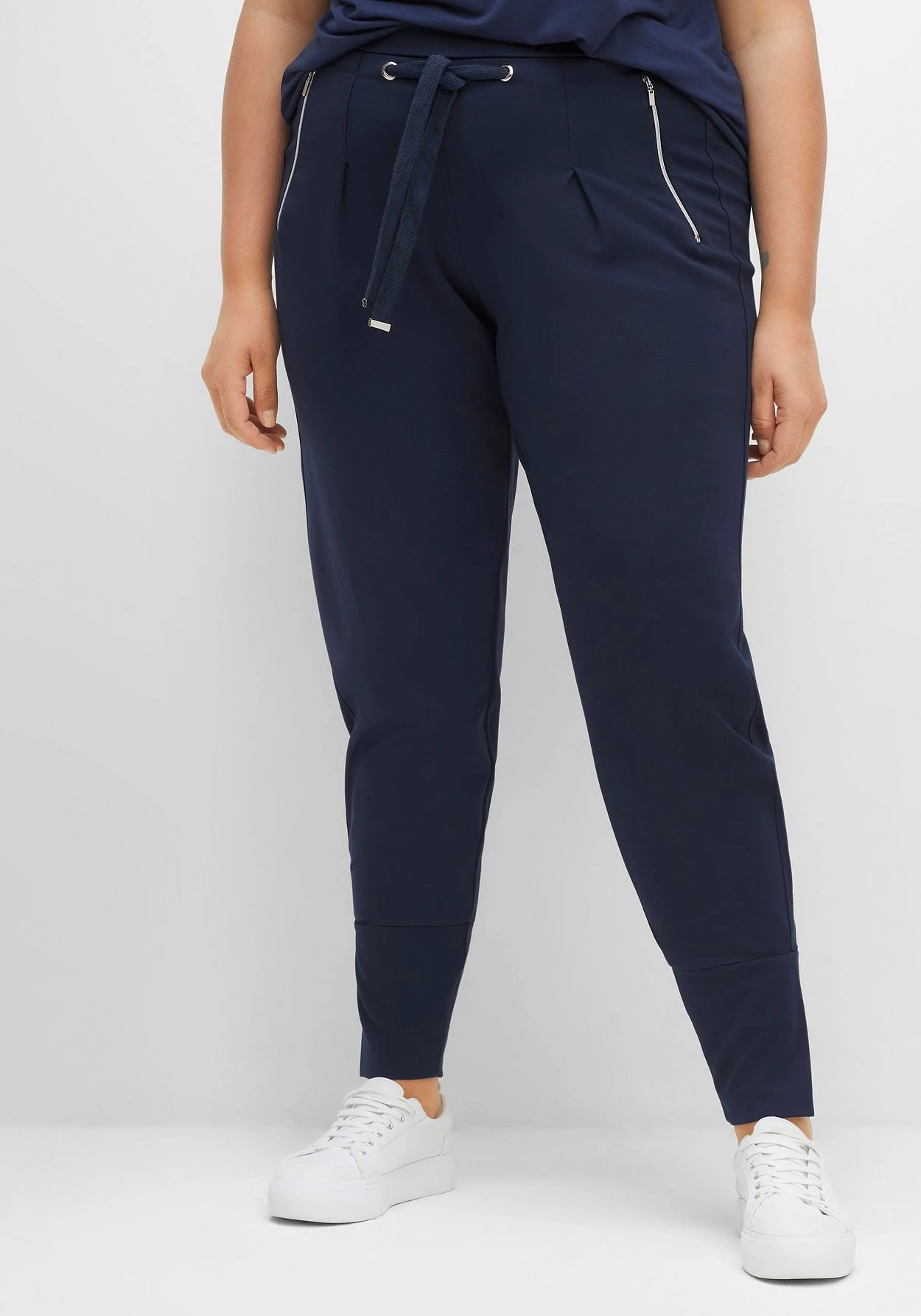 Sheego Joggpants Mit Breitem Saumbündchen 3 Sheego Joggpants Mit Breitem Saumbündchen