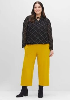 Sheego Weite 7/8-Hose Mit Schlupfbund Und Hohem Schlitz 14 Sheego Weite 7/8-Hose Mit Schlupfbund Und Hohem Schlitz -Sheego Verkaufsgeschäft 14466200094 04EPT 02 SH