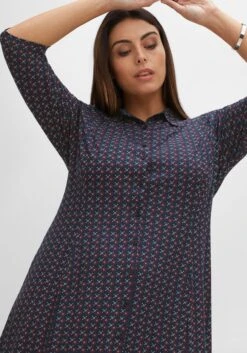 Sheego Jerseykleid In Hemdblusen-Stil, Leicht Elastisch 12 Sheego Jerseykleid In Hemdblusen-Stil, Leicht Elastisch -Sheego Verkaufsgeschäft 14473600524 04ETY 02 SH