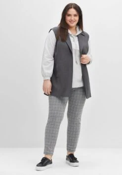 Sheego Longweste Mit Reverskragen Und Bindegürtel 12 Sheego Longweste Mit Reverskragen Und Bindegürtel -Sheego Verkaufsgeschäft 14475801755 04GMW 02 SH