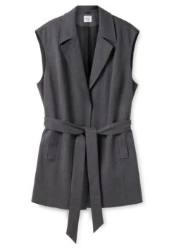 Sheego Longweste Mit Reverskragen Und Bindegürtel 11 Sheego Longweste Mit Reverskragen Und Bindegürtel -Sheego Verkaufsgeschäft 14475801755 04GMZ 00 SH