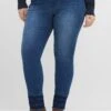 Sheego Schmale Jeans Mit Kontrastsaum Und Crinkle-Effekt -Sheego Verkaufsgeschäft 14479700053 04FQ6 02 SH