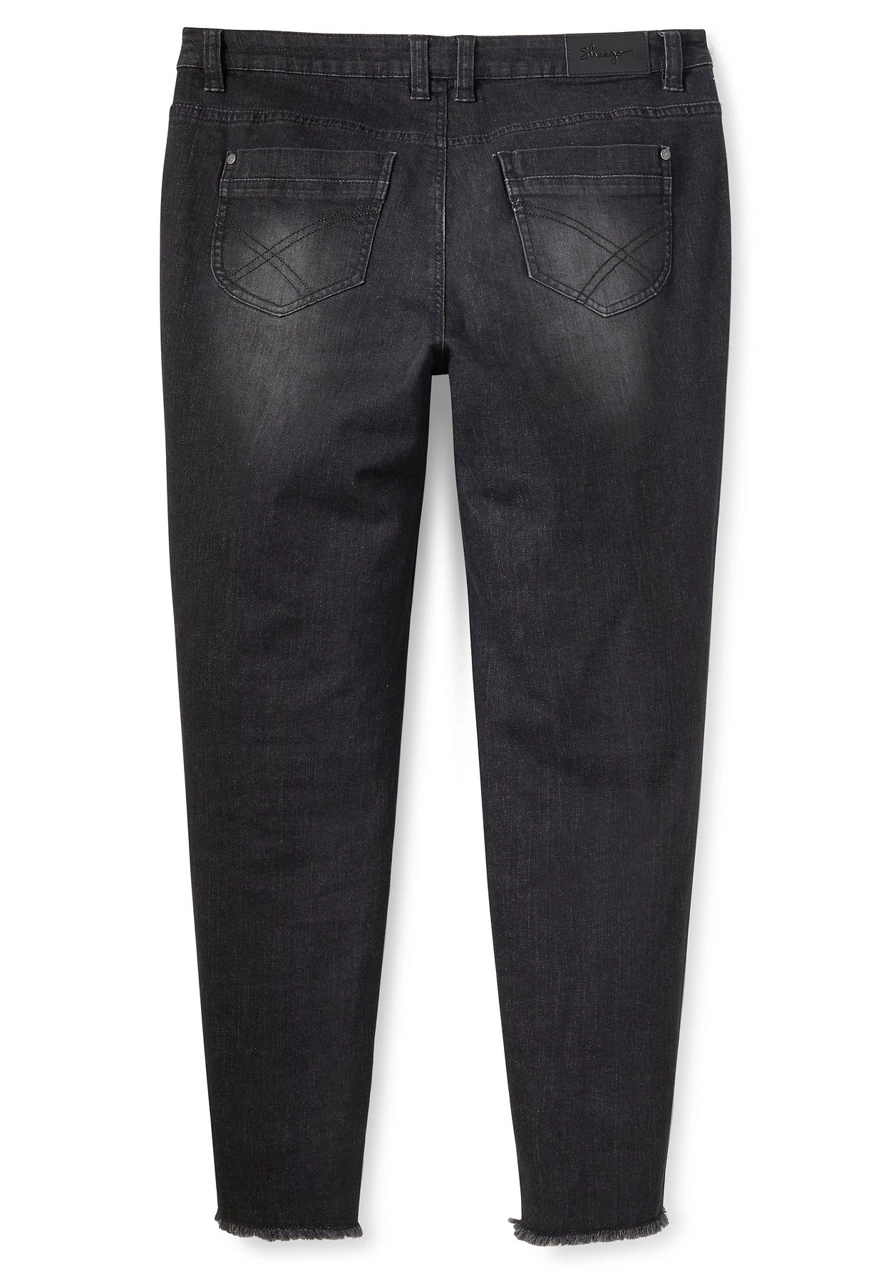 Sheego Skinny Jeans Mit Destroyed-Effekten Am Saum 8 Sheego Skinny Jeans Mit Destroyed-Effekten Am Saum – Bild 6