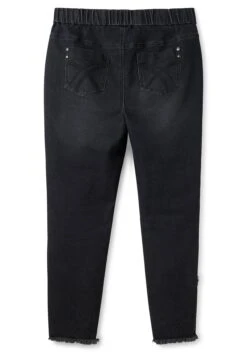 Sheego Schmale Jeans Mit Gummibund Und Fransensaum 15 Sheego Schmale Jeans Mit Gummibund Und Fransensaum -Sheego Verkaufsgeschäft 14480400341 04FDK 00 SH