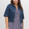 Sheego Jeansjacke In Kurzer, Kastiger Form Mit Halbarm 1 Sheego Jeansjacke In Kurzer, Kastiger Form Mit Halbarm -Sheego Verkaufsgeschäft 14492600053 04GD9 02 SH