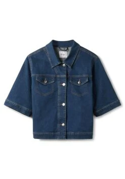 Sheego Jeansjacke In Kurzer, Kastiger Form Mit Halbarm -Sheego Verkaufsgeschäft 14492600053 04GDD 00 SH