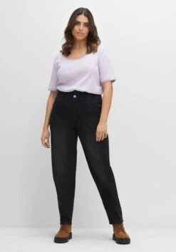 Sheego Mom-Jeans Mit Rüsche Am High-Waist-Bund 13 Sheego Mom-Jeans Mit Rüsche Am High-Waist-Bund -Sheego Verkaufsgeschäft 14492900341 04GLK 02 SH