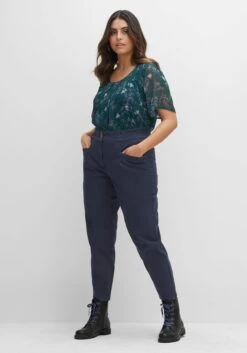 Sheego Chinohose Aus Twill, Mit High-Waist-Bund -Sheego Verkaufsgeschäft 14497000035 04GKD 02 SH