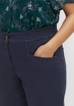 Sheego Chinohose Aus Twill, Mit High-Waist-Bund -Sheego Verkaufsgeschäft 14497000035 04GKJ 02 SH